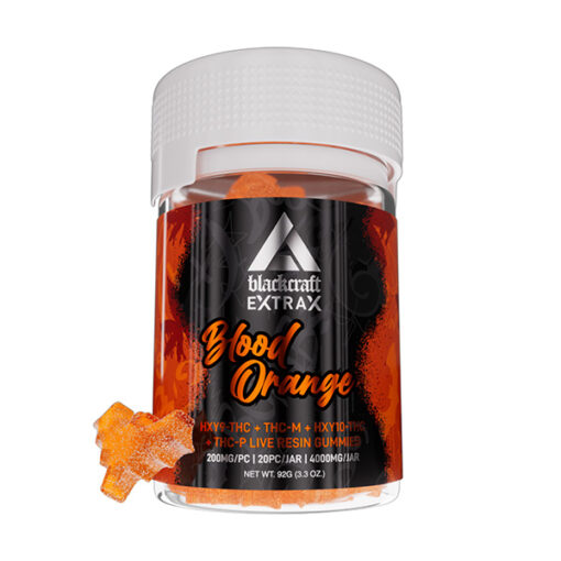 Delta Extrax Blackcraft Gummies | 4000mg