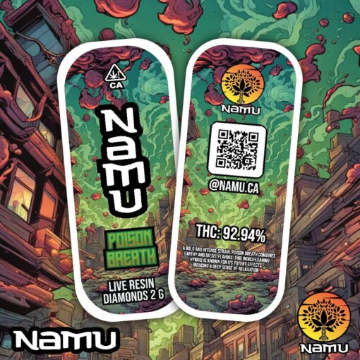 Namu 2g Poison Live Resin Disposable