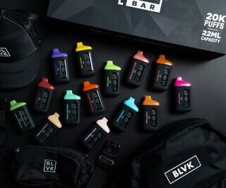 BLVK Disposable Vape 20K Puffs offers a long-lasting, smooth vaping experience with 20,000 puffs of delicious, satisfying flavor.