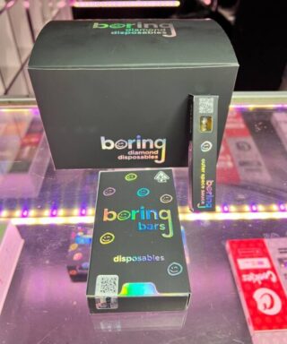 Boring Bars Disposable Vape offers up to 600 puffs of smooth, flavorful vapor in a sleek, portable, hassle-free design.