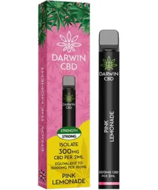 Darwin CBD Pink Lemonade offers a refreshing, flavorful way to relax with premium CBD extract, providing calming benefits without THC.