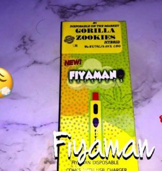Buy Fiyaman Gorilla Zookies – a powerful hybrid vape with bold flavor, smooth hits, and top-tier potency in every puff.