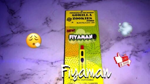 Buy Fiyaman Gorilla Zookies – a powerful hybrid vape with bold flavor, smooth hits, and top-tier potency in every puff.